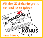 Ferienhaus Schwarzwald Konuskarte